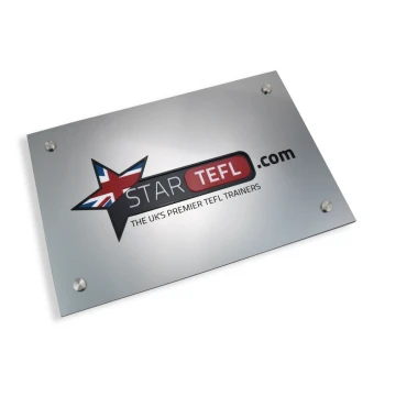 SZYLD Z WYPUKŁYM LOGO TWOJEJ FIRMY - SZ023 - wym. 297x210mm (A4)