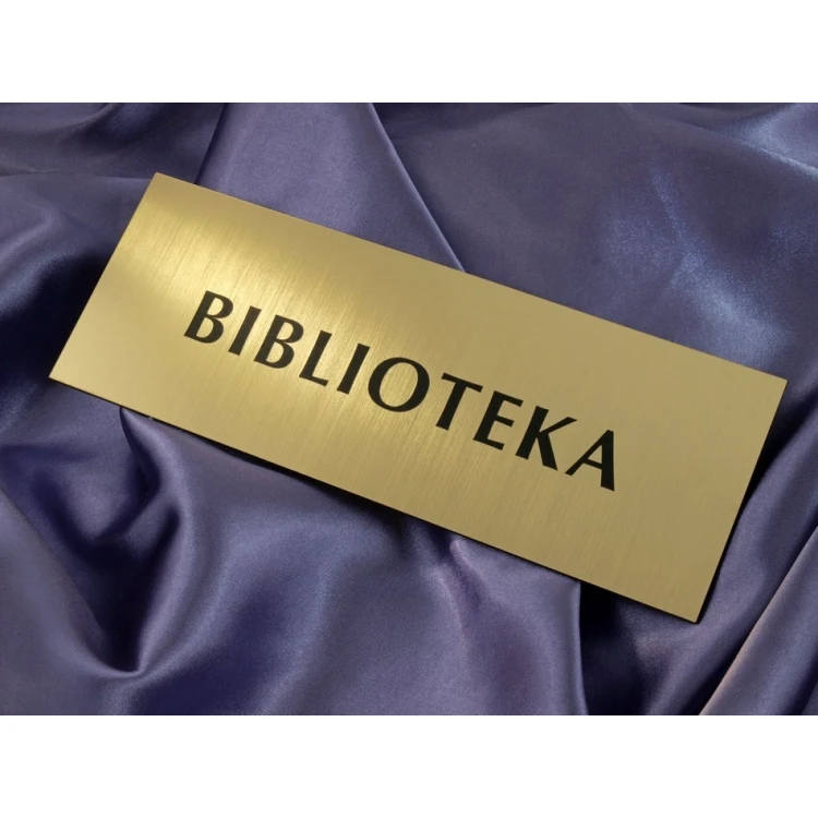 Szyldy dla firmy, biura, hotelu - SZ057 - wym. 220x80mm