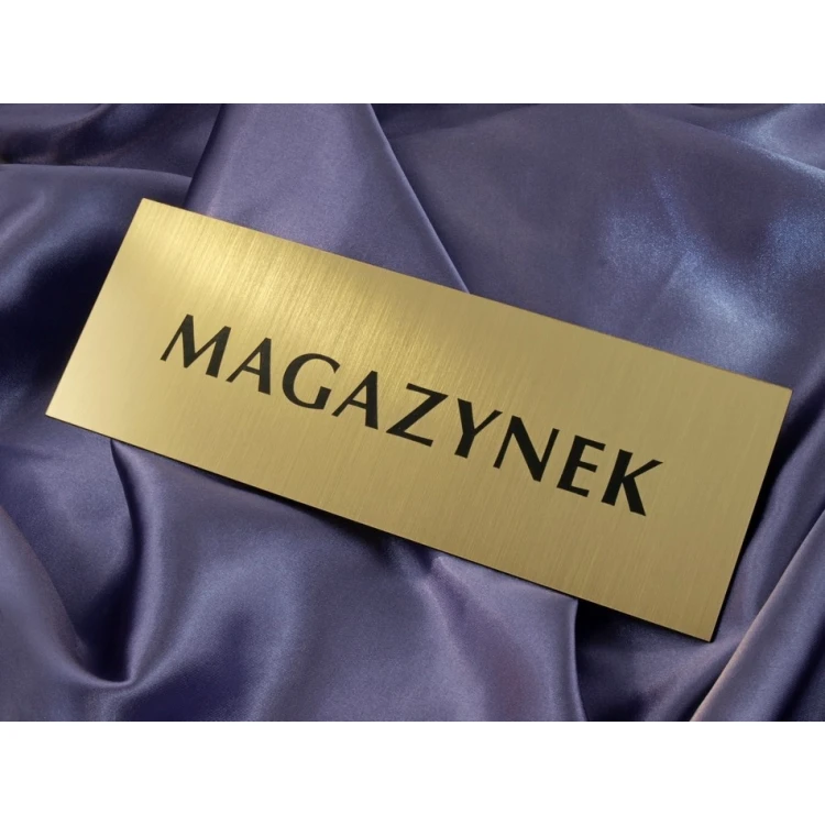 Szyldy dla firmy, biura, hotelu - SZ057 - wym. 220x80mm