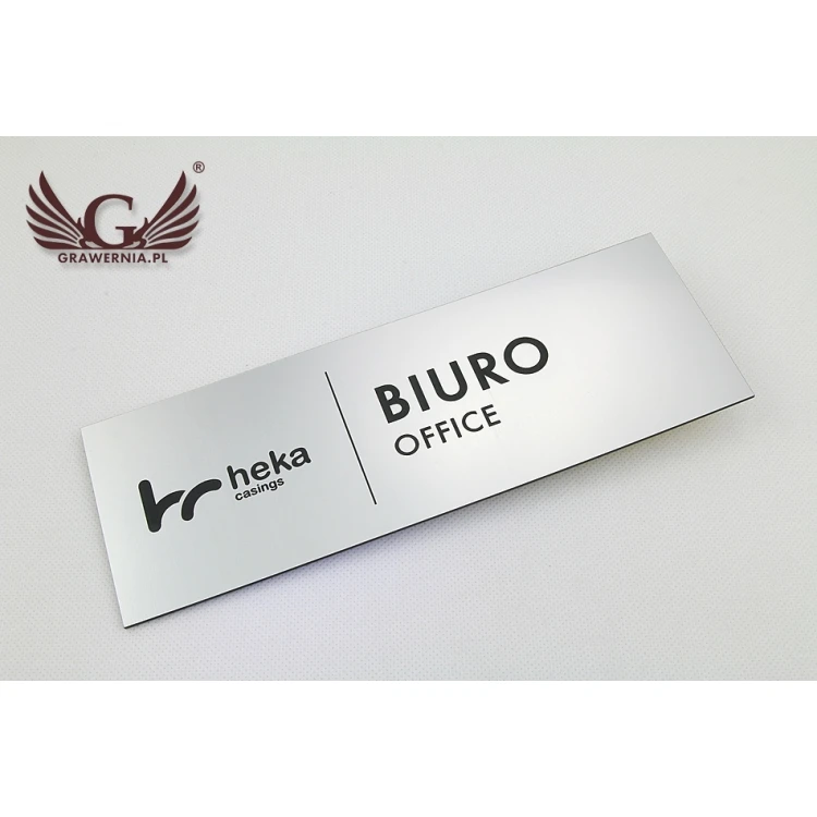 Szyldy dla firmy, biura, hotelu - SZ057 - wym. 220x80mm