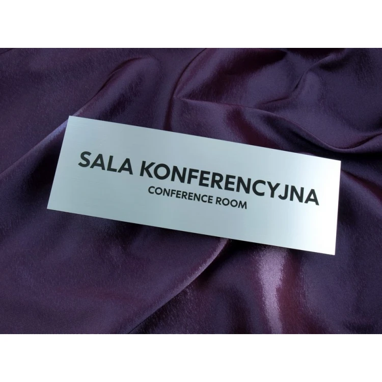 Szyldy dla firmy, biura, hotelu - SZ052 - wym. 230x80mm