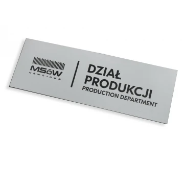 Szyldy dla firmy, biura, hotelu - SZ052 - wym. 230x80mm