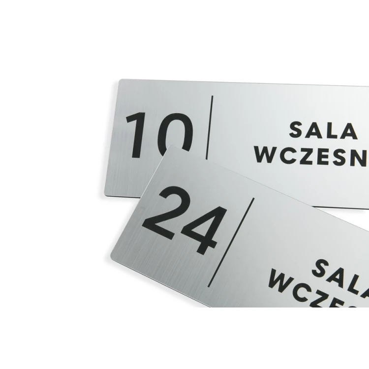 Szyldy dla szkoły, biura, hotelu - SZ138 - wym. 290x80mm