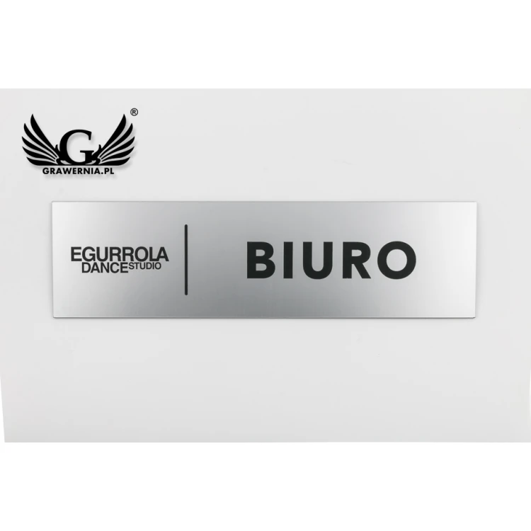 Szyldy dla szkoły, biura, hotelu - SZ014 - wym. 290x80mm