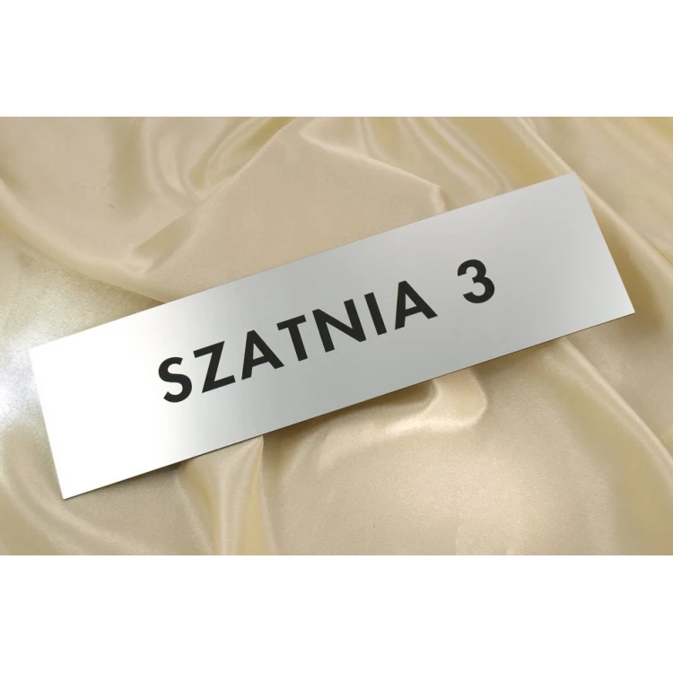 Szyldy dla szkoły, biura, hotelu - SZ014 - wym. 290x80mm