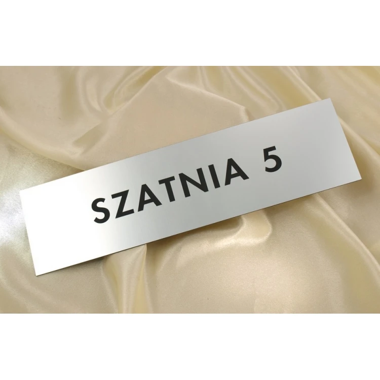 Szyldy dla szkoły, biura, hotelu - SZ014 - wym. 290x80mm