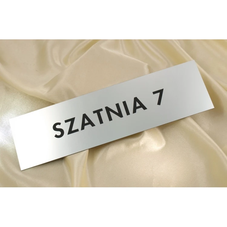 Szyldy dla szkoły, biura, hotelu - SZ014 - wym. 290x80mm