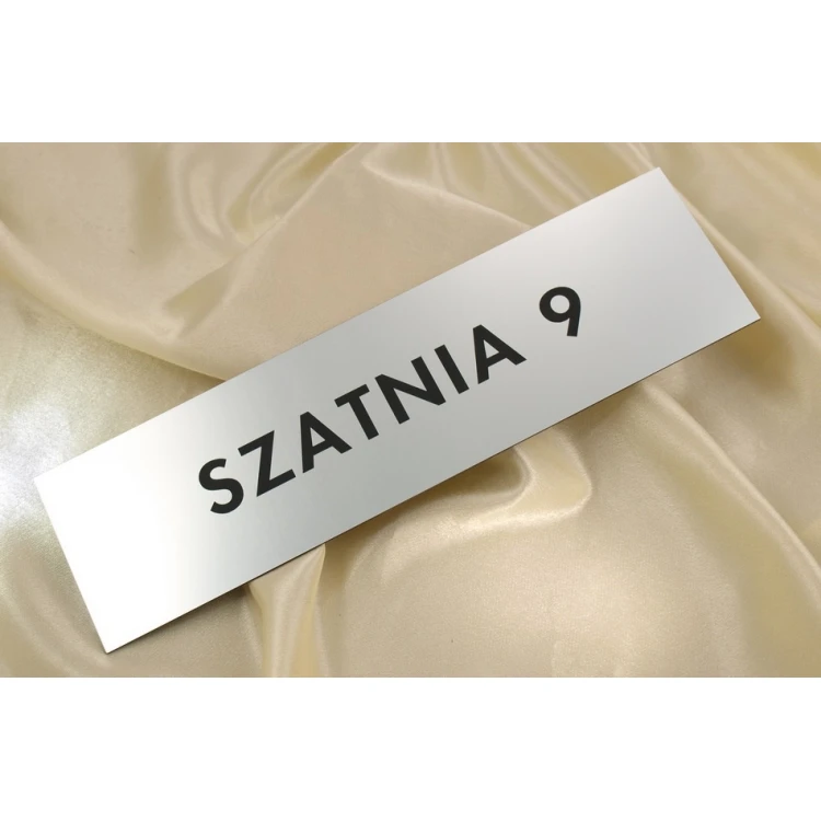 Szyldy dla szkoły, biura, hotelu - SZ014 - wym. 290x80mm