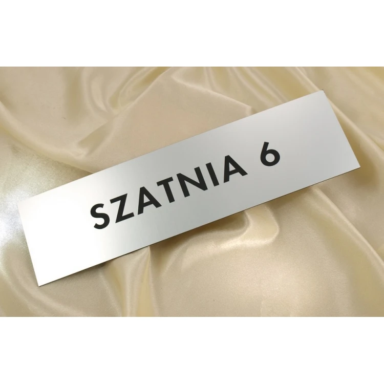 Szyldy dla szkoły, biura, hotelu - SZ014 - wym. 290x80mm