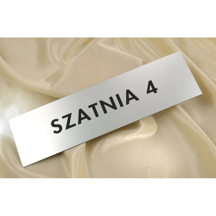 Szyldy dla szkoły, biura, hotelu - SZ014 - wym. 290x80mm