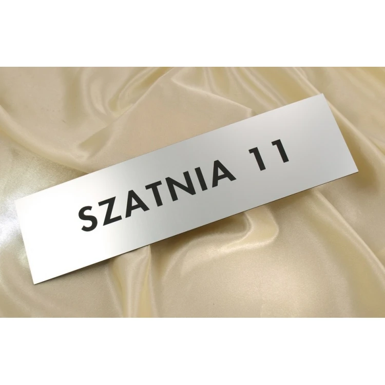 Szyldy dla szkoły, biura, hotelu - SZ014 - wym. 290x80mm