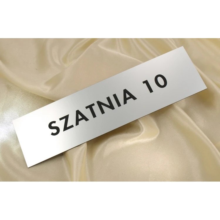 Szyldy dla szkoły, biura, hotelu - SZ014 - wym. 290x80mm