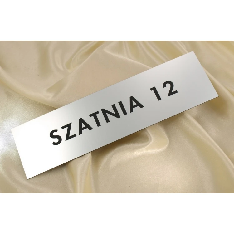 Szyldy dla szkoły, biura, hotelu - SZ014 - wym. 290x80mm