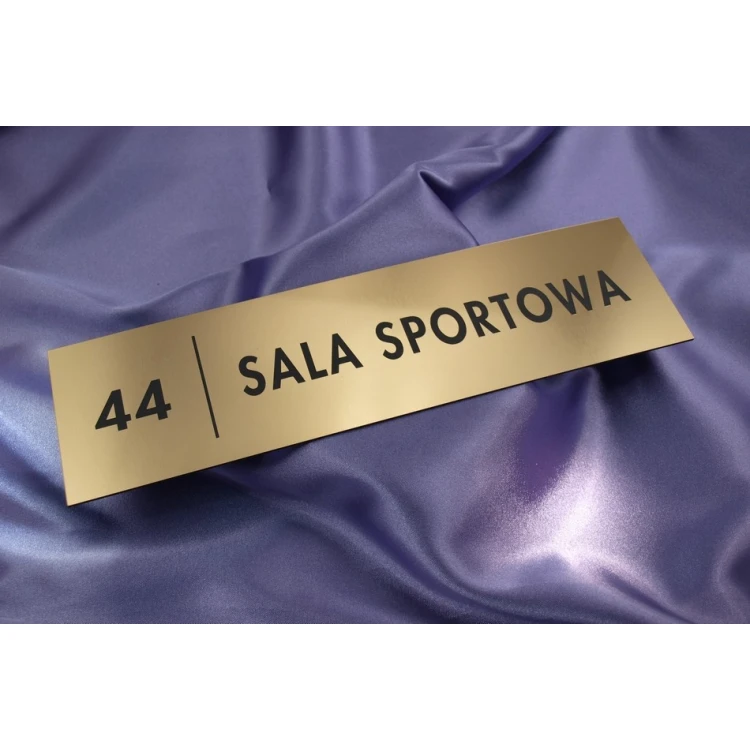 Szyldy dla szkoły i biura - 29x8cm - rogi prostokątne