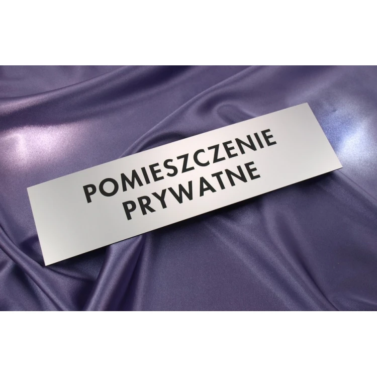 Szyldy prostokątne na drzwi - 29x8cm