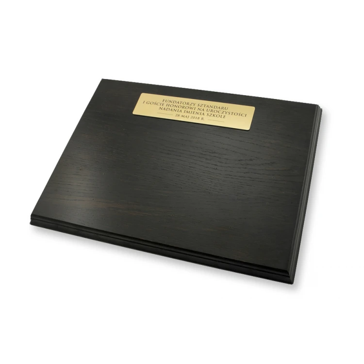 TABLICA DO WBIJANIA GWOŹDZI SZTANDAROWYCH - CIEMNA -  wym.  430x320mm - TAB054