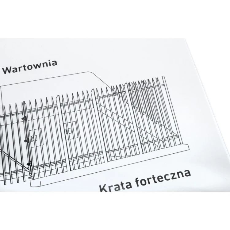 Tablica z plexi transparentnej - dowolny nadruk UV - wym. 597x420mm - TAB453 