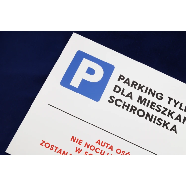 Tabliczka informacyjna laminat grawerski gr. 3mm - wym.  320x400mm - druk UV