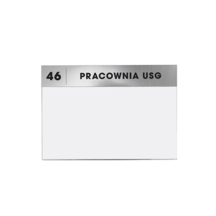 Tabliczka informacyjna na wymienną karteczkę A5 wym. 210x148mm - TAB068 