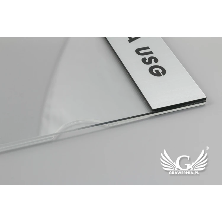 Tabliczka informacyjna na wymienną karteczkę A5 wym. 210x148mm - TAB068 