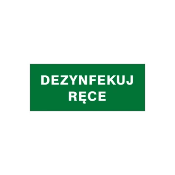Tabliczka informacyjna z dowolnym tekstem - wym. 215x200mm - PVC - kolorowy druk UV - TME005