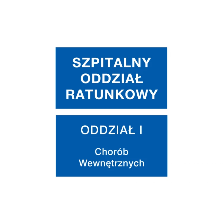 Tabliczka informacyjna z dowolnym tekstem - wym. 400x220mm - PVC - kolorowy druk UV - TME010