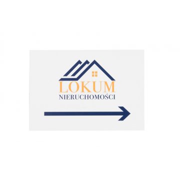 Tabliczka kierunkowa z logotypem firmy - wym. 210x148mm (A5) - kolorowy druk UV - PCW - TAB092