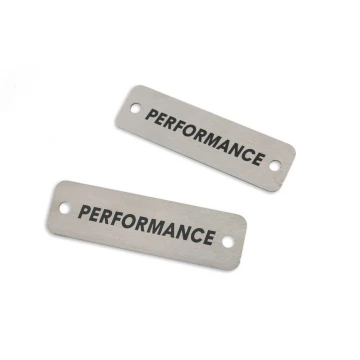 Tabliczka metalowa na produkty - wym. 70x20x1mm - TAB084