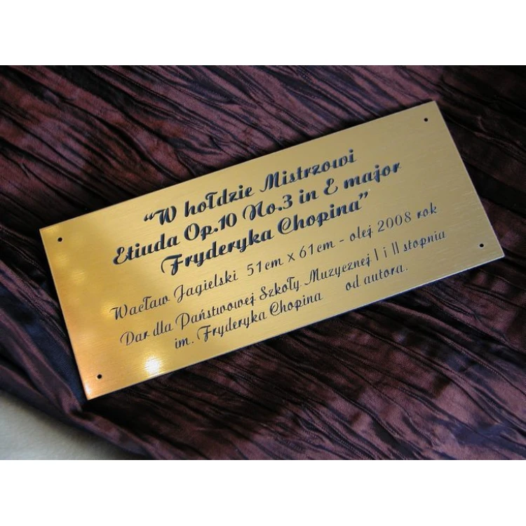 Tabliczka na obraz - TNO2