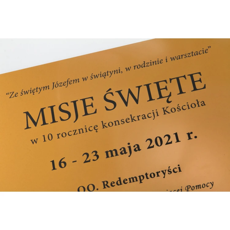 Tabliczka pamiątkowa grawerowana - złoty perłowy, matowy laminat grawerski  - wym. 297x210mm - TAB134