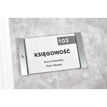 Tabliczka akrylowa na wymienną kartkę A4 - 297x210mm - SPD034