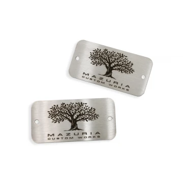 TABLICZKA stalowa na produkty - wym. 60x30x1mm - TAB096 