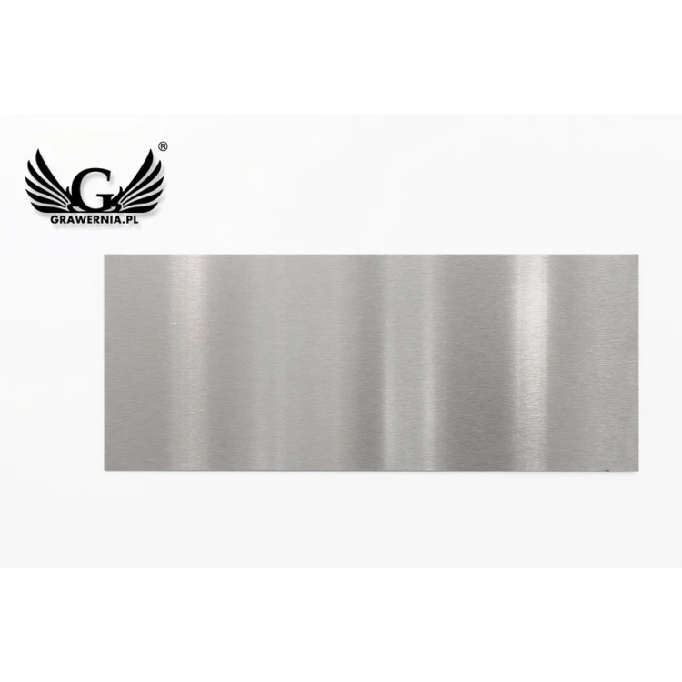 Tabliczka stalowa z dowolnym grawerem - wym. 200x80x2mm - TAB100