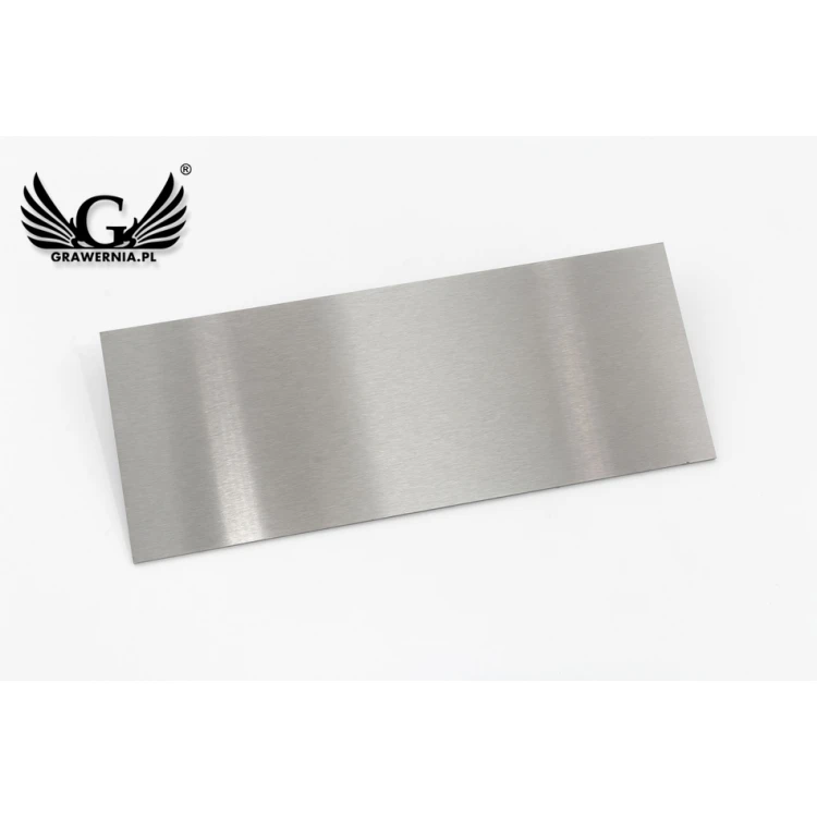 Tabliczka stalowa z dowolnym grawerem - wym. 200x80x2mm - TAB100