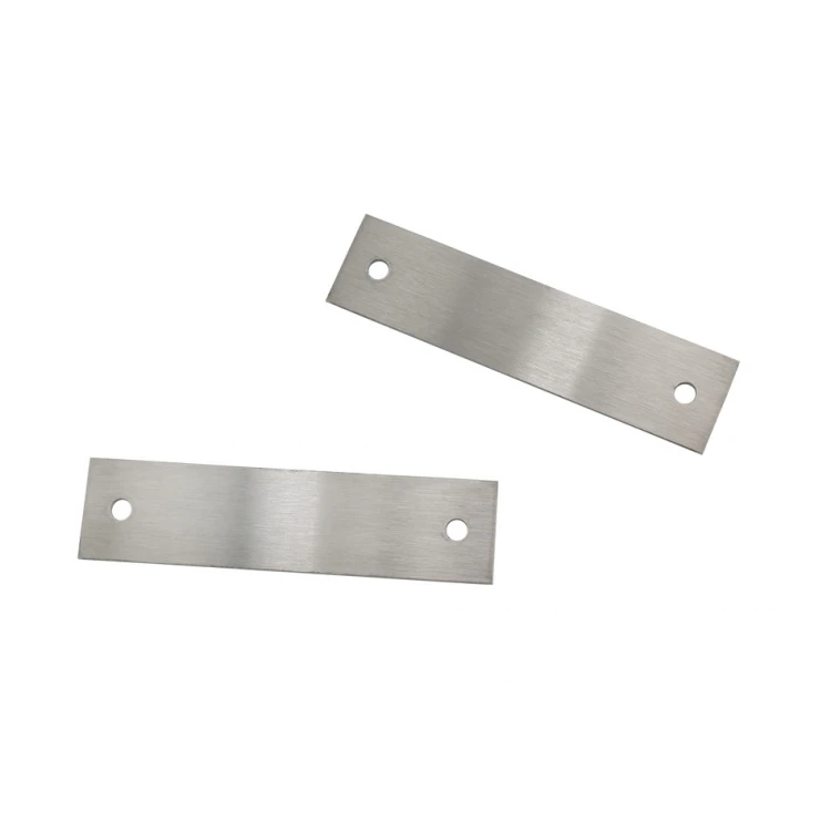 Tabliczka stalowa z dowolnym grawerem - wym. 60x15x1mm - TS028