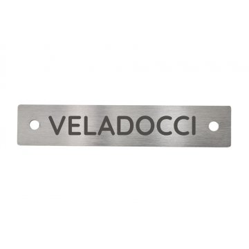 Tabliczka stalowa z dowolnym grawerem - wym. 69x14x1mm - TS033