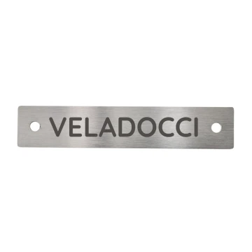 Tabliczka stalowa z dowolnym grawerem - wym. 69x14x1mm - TS033