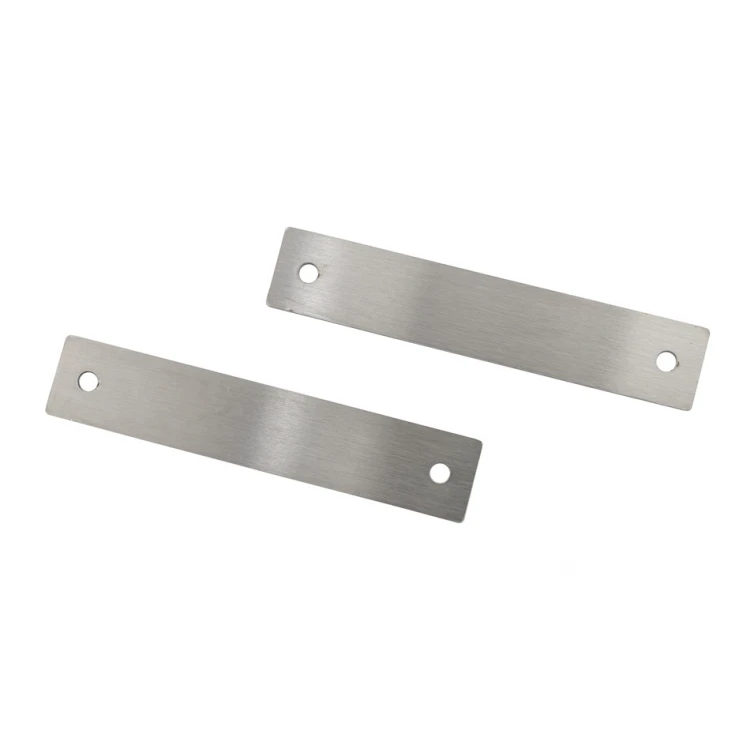 Tabliczka stalowa z dowolnym grawerem - wym. 69x14x1mm - TS033