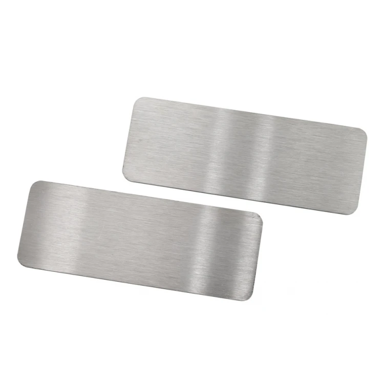 Tabliczka stalowa z dowolnym grawerem - wym. 80x30x1mm - TS016