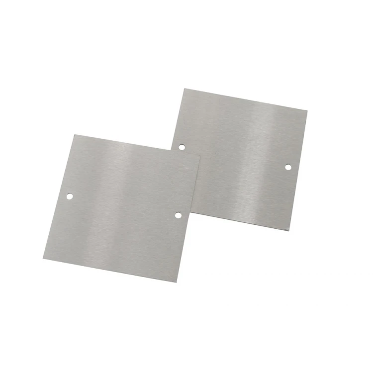 Tabliczka stalowa z dowolnym grawerem - wym. 80x80x1mm - TS051