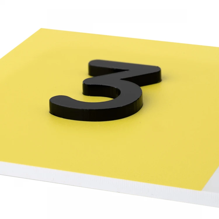 Tabliczka z pismem Braille'a - wym. 260x80mm - PCW twarde - SUNNY - TAB509