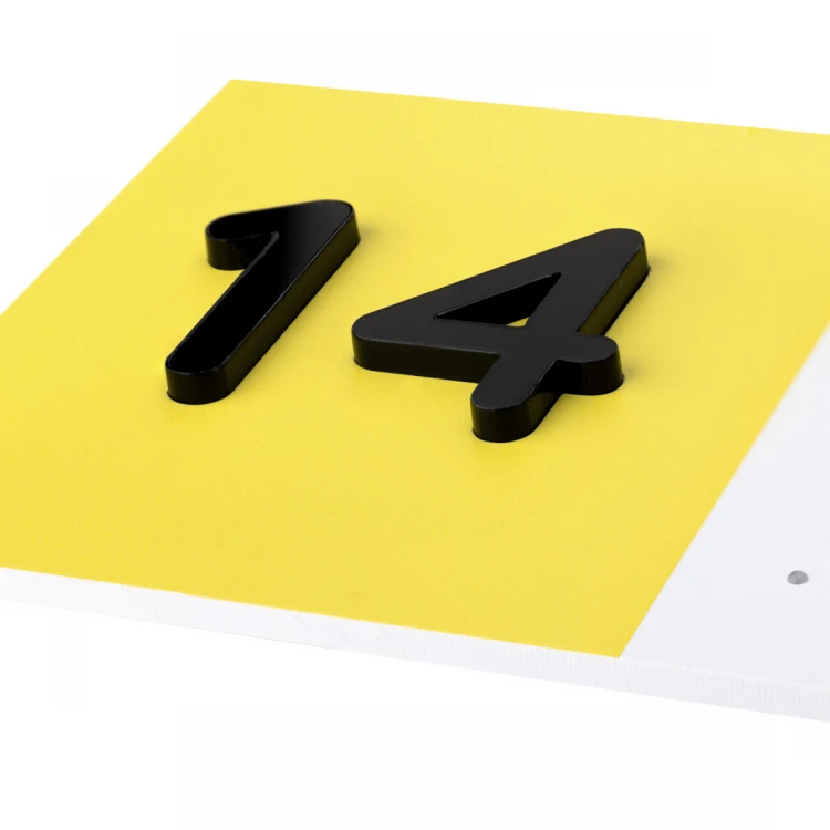 Tabliczka z pismem Braille'a - wym. 260x80mm - PCW twarde - SUNNY - TAB511