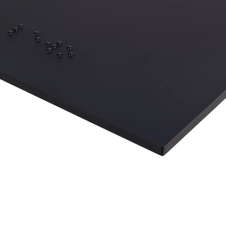 Tabliczka z NFC i pismem Braille'a - złoty akryl - wym.260x130mm - TAB609