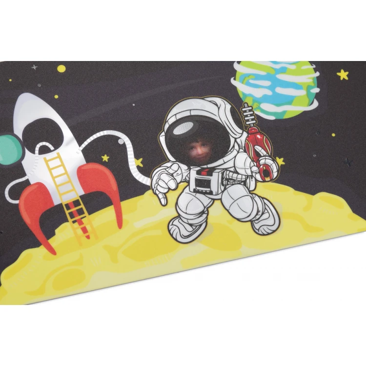 Tabliczka ze zdjęciem na drzwi pokoju dziecka - Astronauta - wym. 400x120mm - tworzywo hips - NAP035