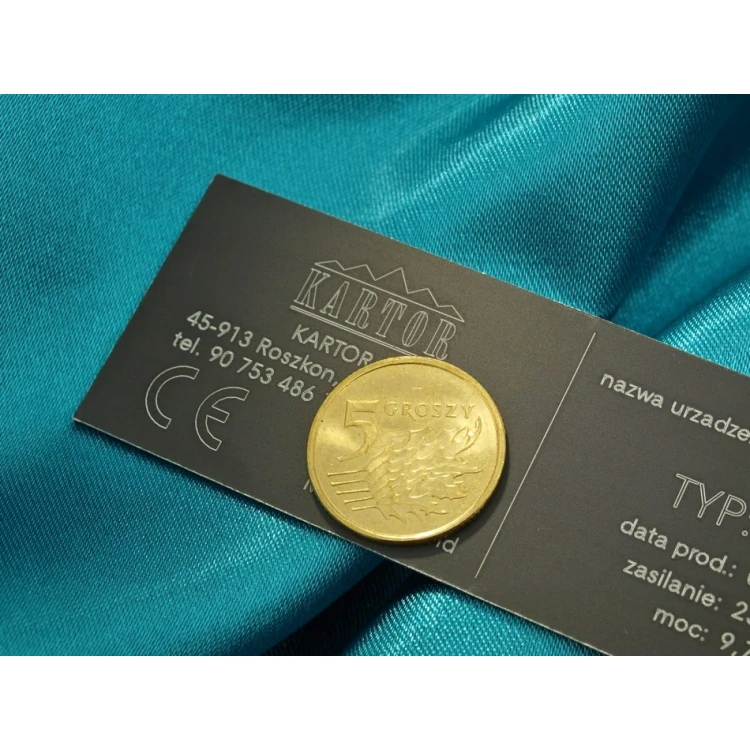 Tabliczki znamionowe z aluminium anodowanego - wymiar: 100x30mm
