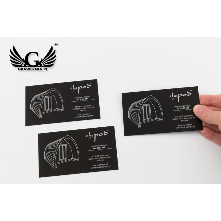 Tabliczki aluminiowe na produkty - wym. 120x70x1mm - TAB095