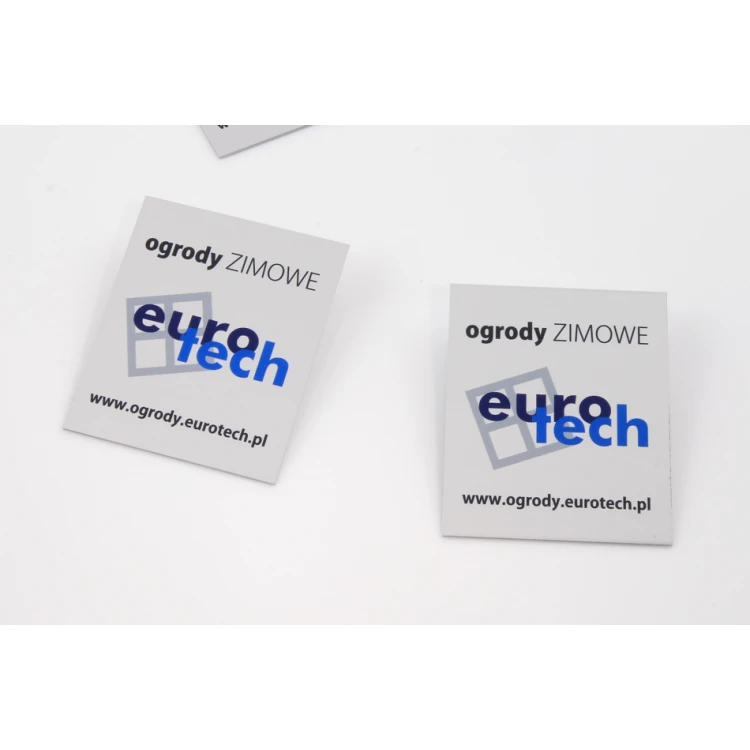 TABLICZKI aluminiowe na produkty z logo Twojej firmy - wym. 50x60x1mm - niezniszczalny druk