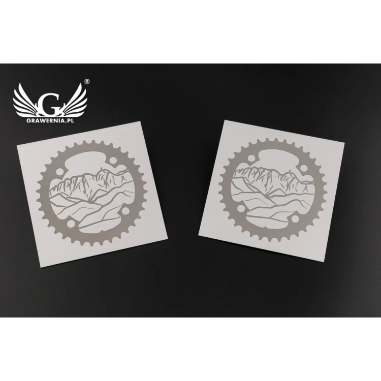 Tabliczka grawerowana - aluminium anodowane - wym. 80x80mm - TZN031