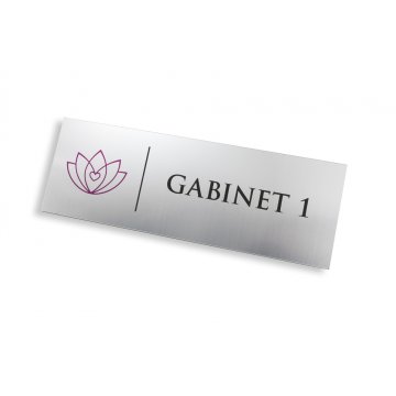 Tabliczki do gabinetu - wym. 230x80mm  - SZ125