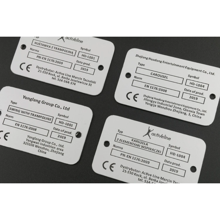 Tabliczka grawerowana z aluminium aluply - wymiar 50x30mm - TAB063